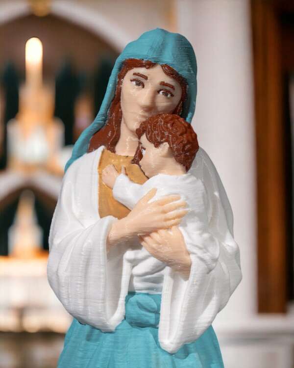 Miniatura Maica Domnului cu Pruncul Iisus - imagine 6
