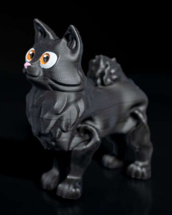 Figurină cu articulații Fluffy Kitten - imagine 7