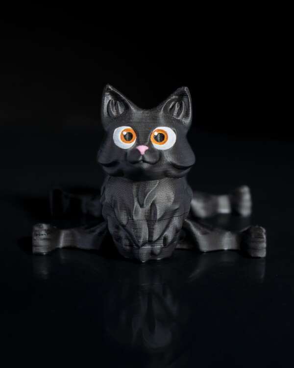 Figurină cu articulații Fluffy Kitten - imagine 11