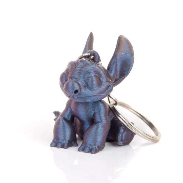 Breloc Stitch de la Disney Mov Metalizat - imagine 3