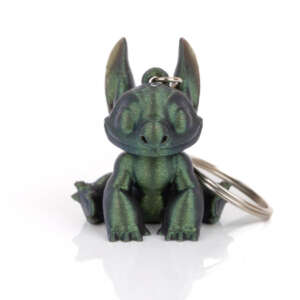 Breloc Stitch de la Disney Verde Inchis