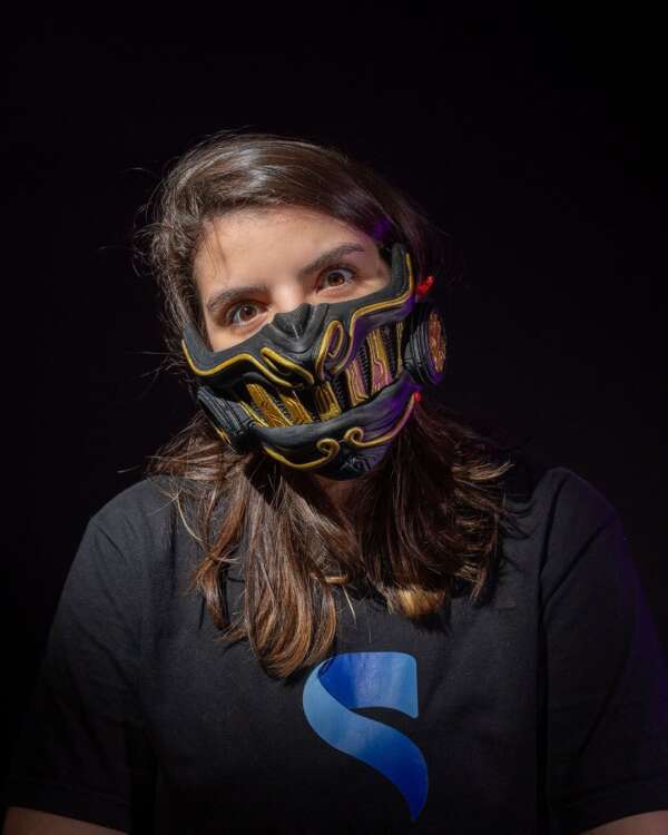Masca Cyber Samurai - imagine 6