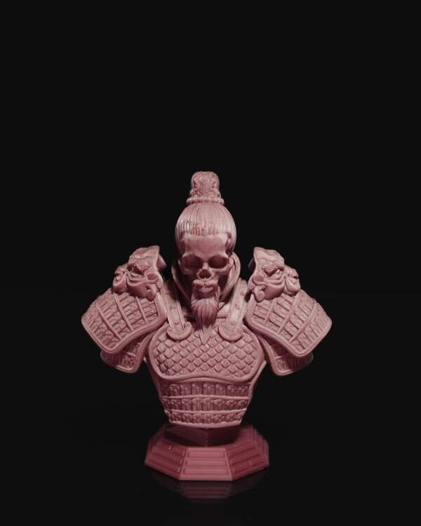 Figurine Jian Warrior rosu - imagine 3