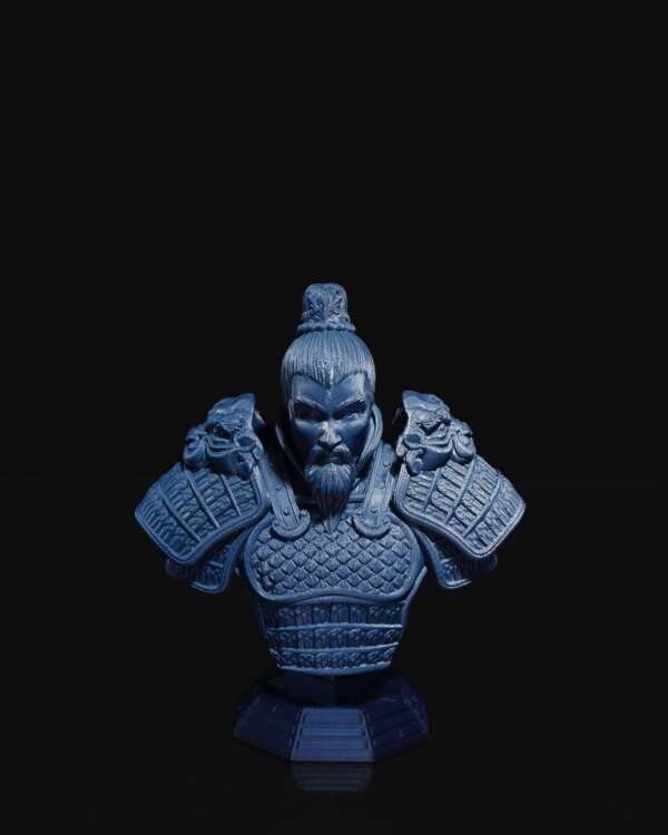 Figurine Jian Warrior albastru - imagine 2