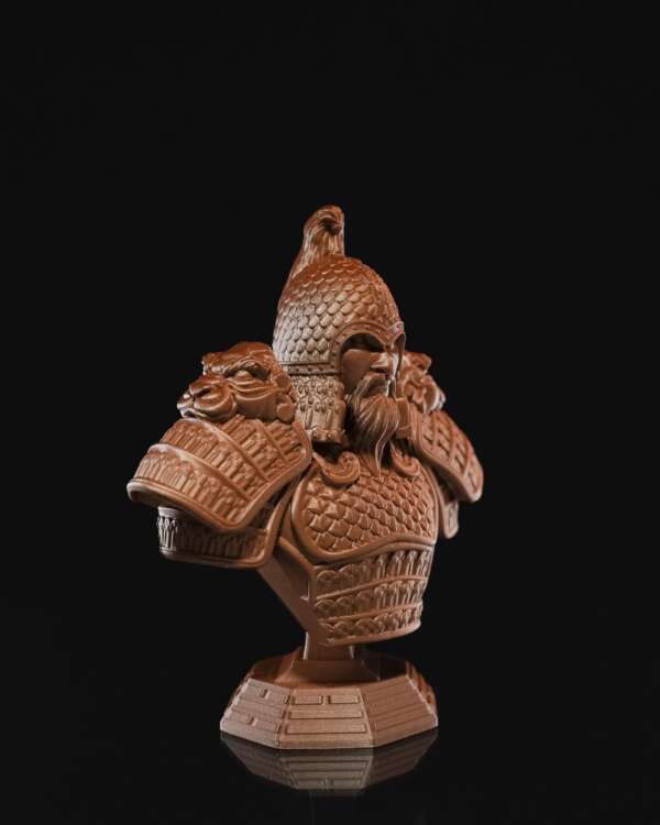 Figurina Jian Warrior, auriu - imagine 3