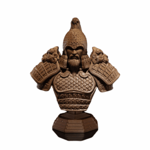 Figurina Jian Warrior, auriu