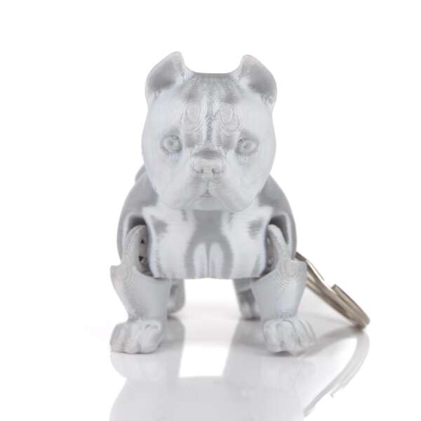 Breloc American Bully Gri