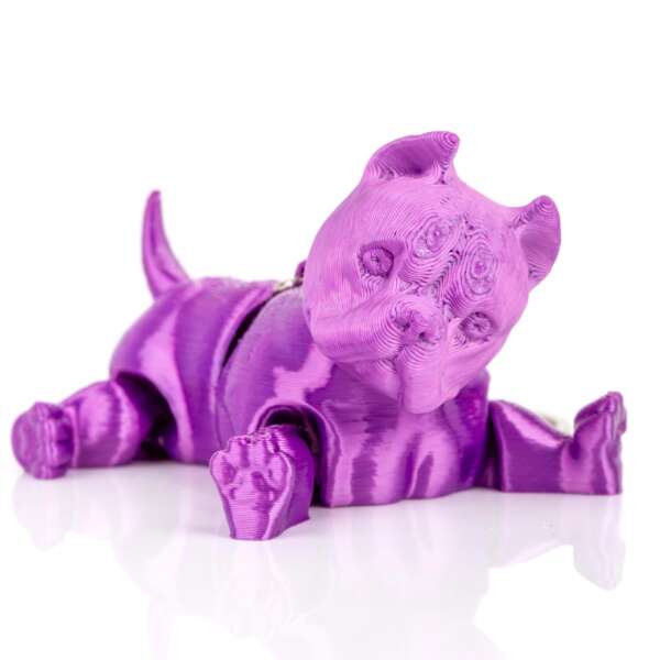 Breloc American Bully Magenta - imagine 3