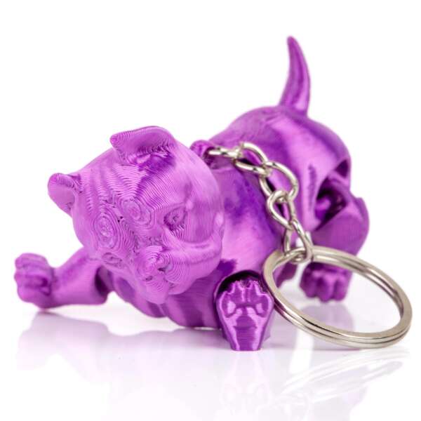 Breloc American Bully Magenta