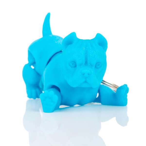 Breloc American Bully Blue Sky - imagine 6