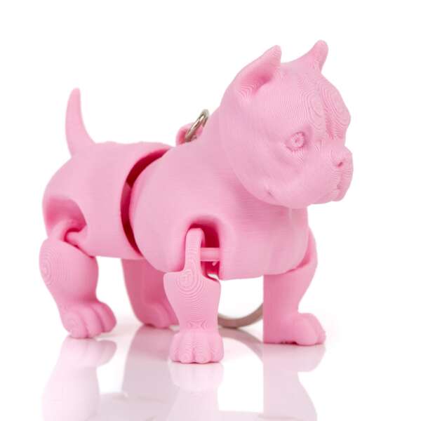 Breloc American Bully Roz - imagine 4