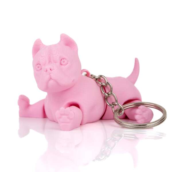 Breloc American Bully Roz - imagine 5