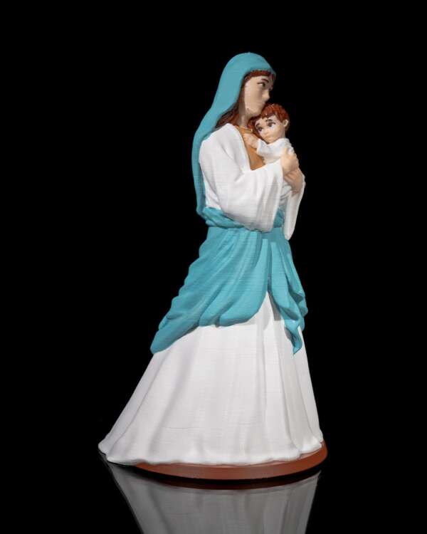 Miniatura Maica Domnului cu Pruncul Iisus - imagine 9