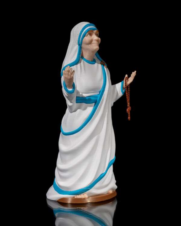 Miniatura Maica Teresa în postură contemplativă - imagine 3