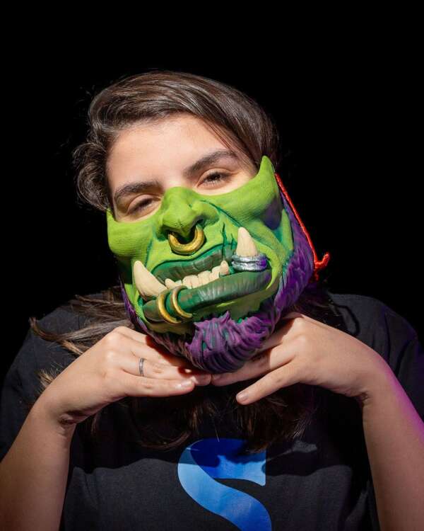 Masca Orc - imagine 2