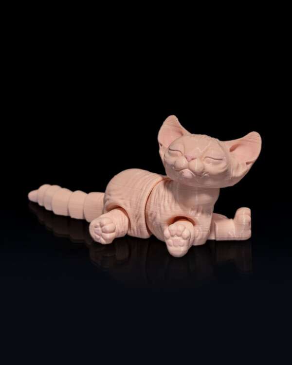 Figurină cu articulații Sphynx Cat - imagine 6