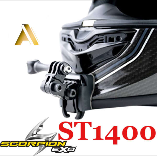 Suport Camera GoPro  Cască Moto  SCORPION EXO 1400 - imagine 6