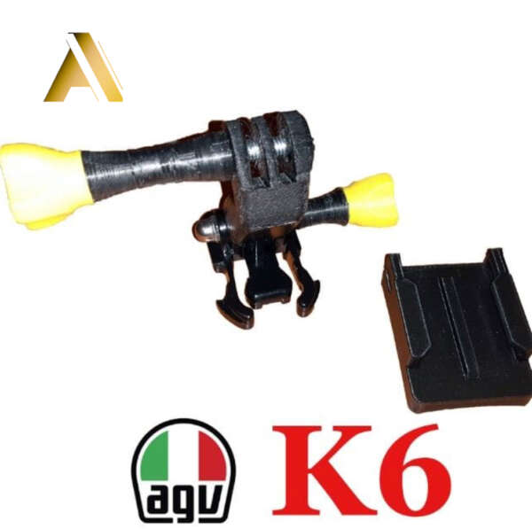 Suport Camera GoPro Casca Moto AGV K6 - imagine 4