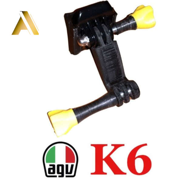Suport Camera GoPro Casca Moto AGV K6 - imagine 3