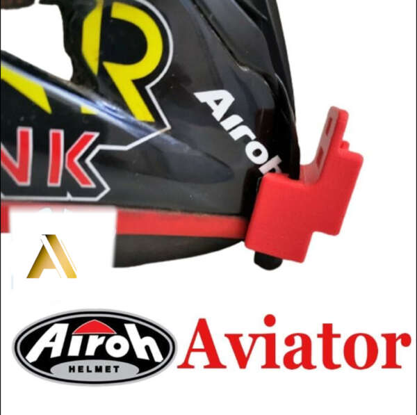 Suport Camera GoPro  Cască Moto AIROH AVIATOR - imagine 6