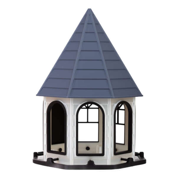 Casuta hranitoare pentru pasari 33 cm x 17 cm - imagine 3