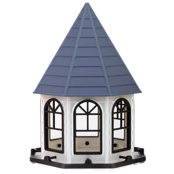 Casuta hranitoare pentru pasari 33 cm x 17 cm - imagine 5
