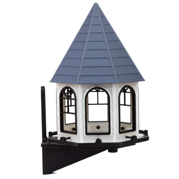 Casuta hranitoare pentru pasari 33 cm x 17 cm - imagine 6
