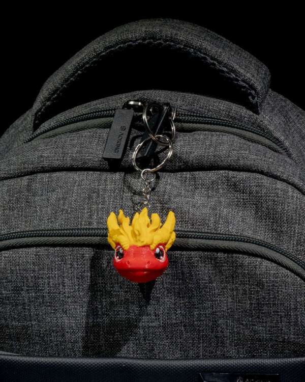 Breloc Baby Fire Dragon - imagine 5