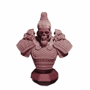 Figurine Jian Warrior rosu