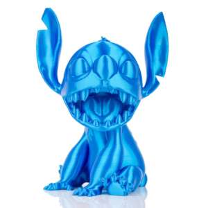 Figurina Stitch Albastru Metalizat