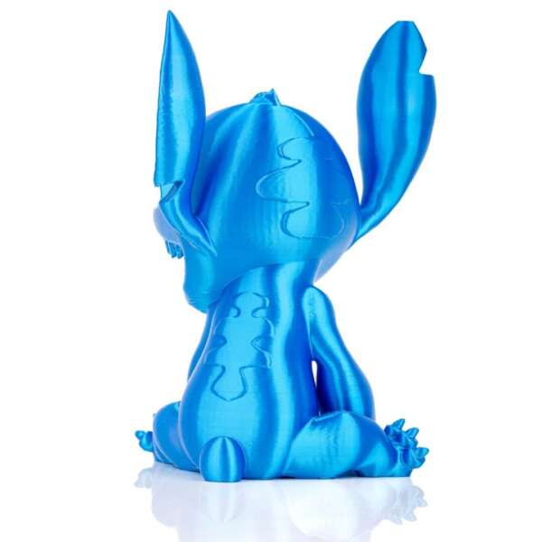 Figurina Stitch Albastru Metalizat - imagine 4