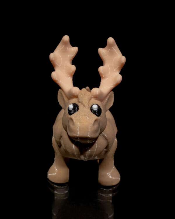 Breloc Snow Moose - imagine 4