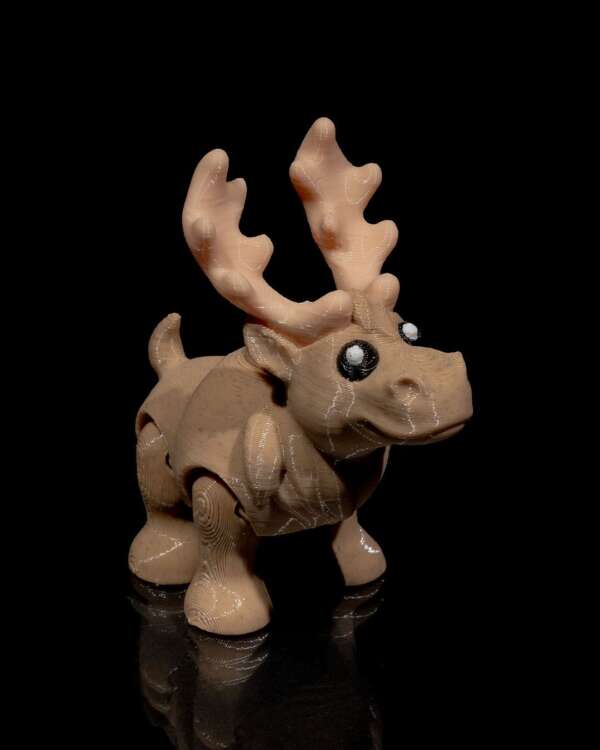 Breloc Snow Moose - imagine 5