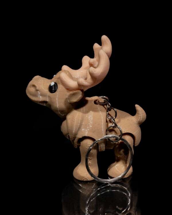 Breloc Snow Moose - imagine 7