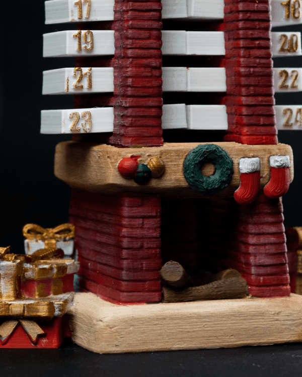 Santa Countdown Chimney - imagine 5