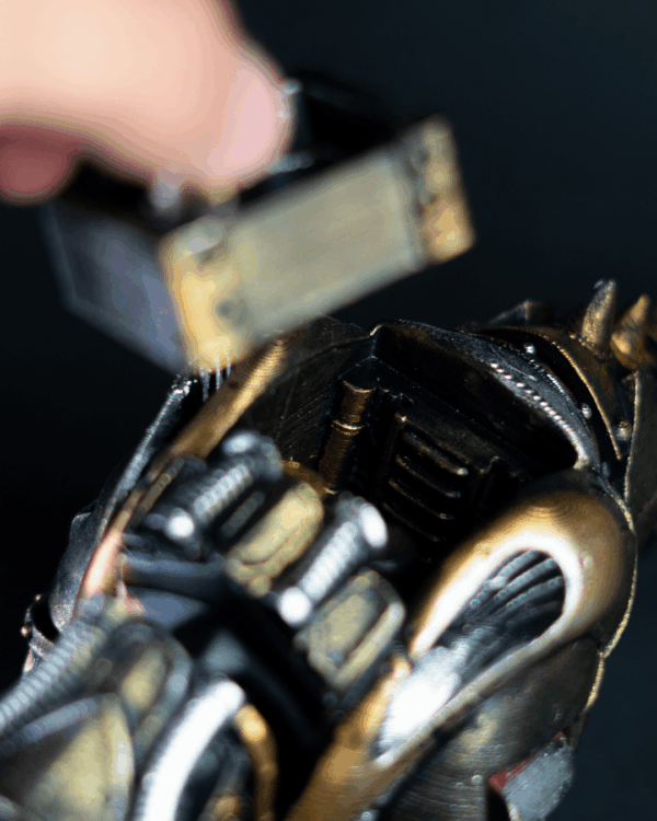 Figurină Steampunk Articulated T-Rex - imagine 5