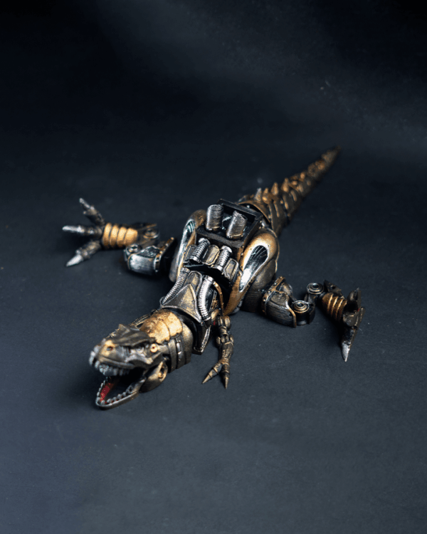 Figurină Steampunk Articulated T-Rex