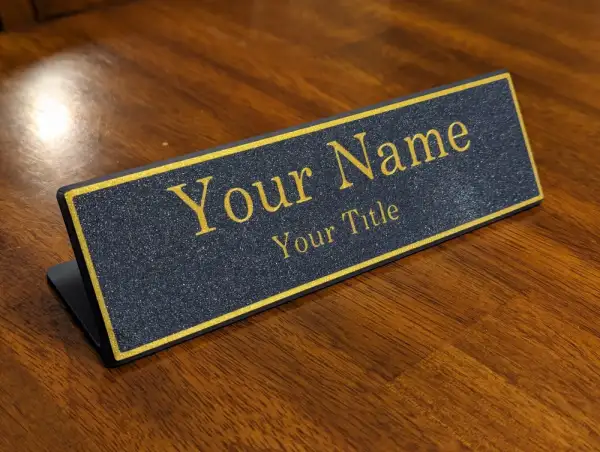 Plăcuță cu nume personalizat - imagine 2