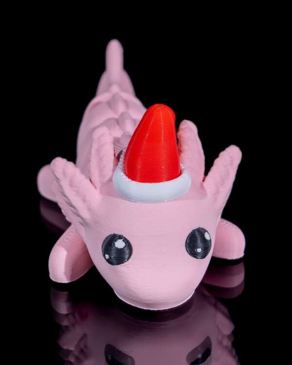 Zou Christmas Baby Axolotl - imagine 3