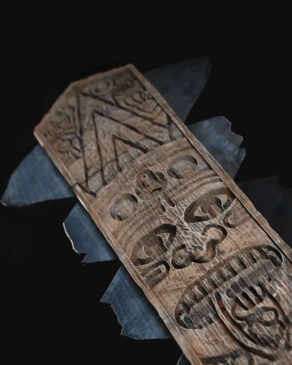 Macuahuitl Aztec Club - imagine 5