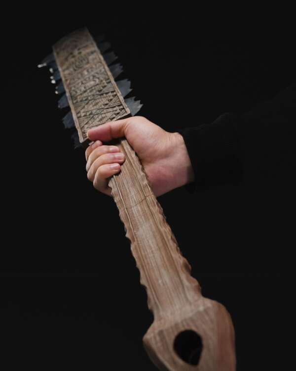 Macuahuitl Aztec Club - imagine 6