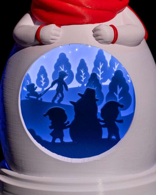 Friendly Snowman - imagine 3