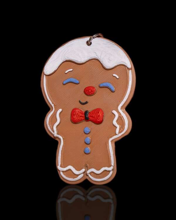 Gingerbread Keychain - imagine 3