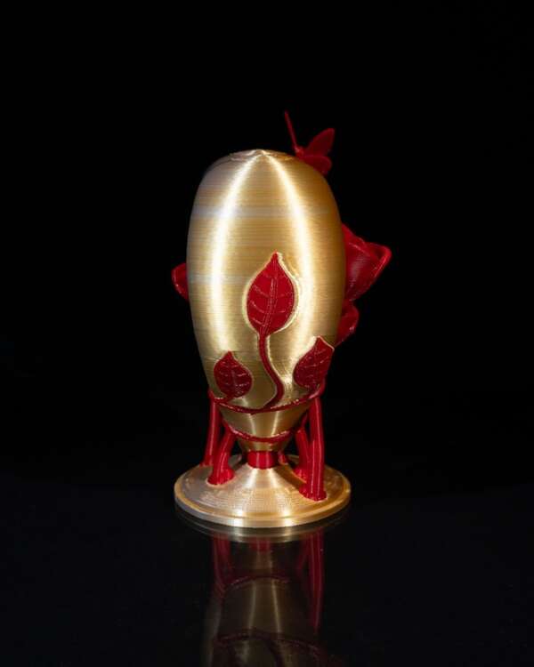 Koza Heart and Roses Ornament - imagine 4
