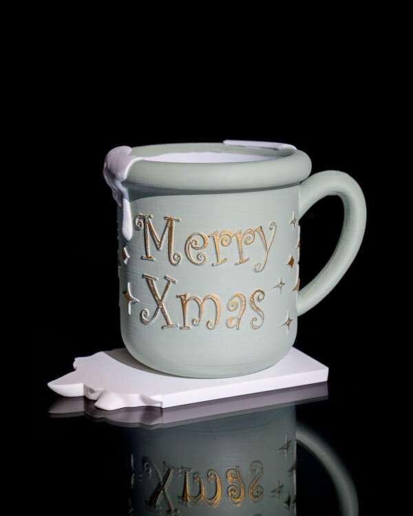 Hot Chocolate Puzzle Mug - imagine 4
