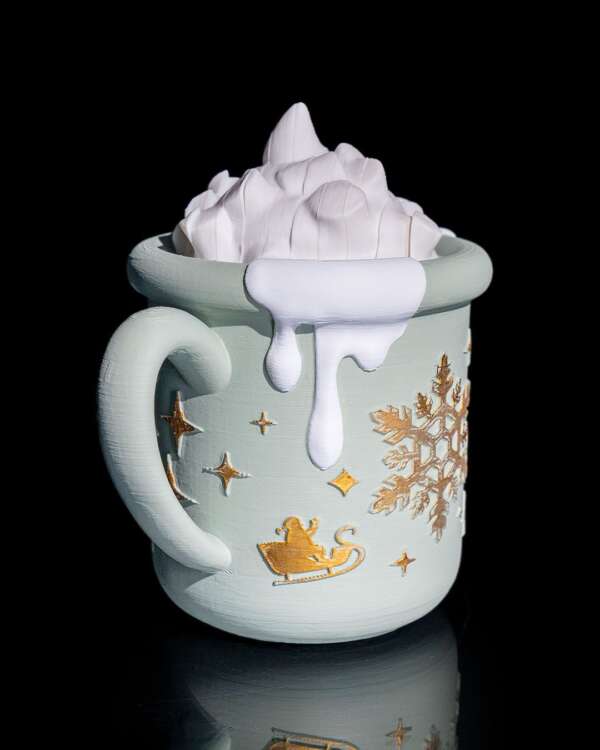 Hot Chocolate Puzzle Mug - imagine 6