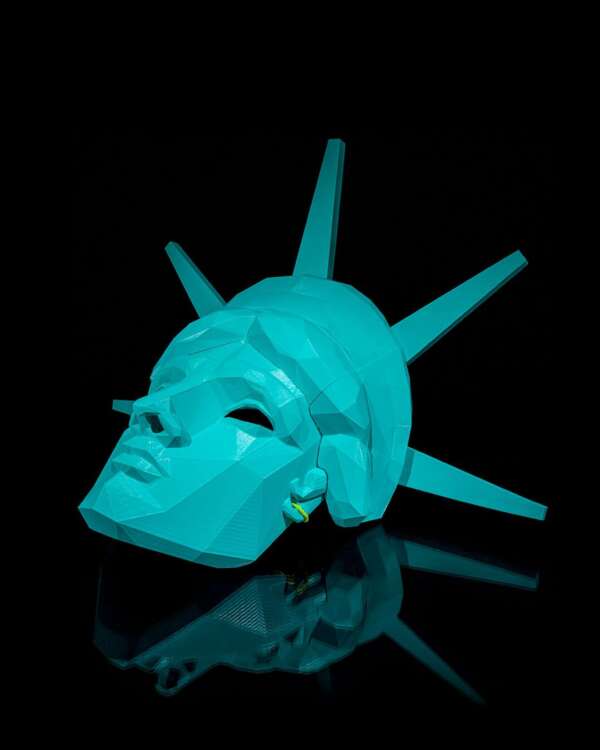 Lady Liberty Mask - imagine 4