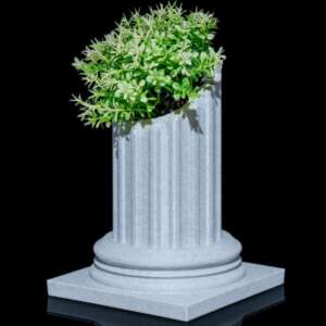 Vază Pillar Ruins Planter