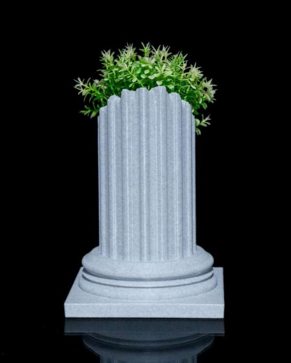 Vază Pillar Ruins Planter - imagine 5