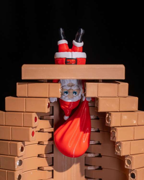 Secret Santa Chimney Container - imagine 8
